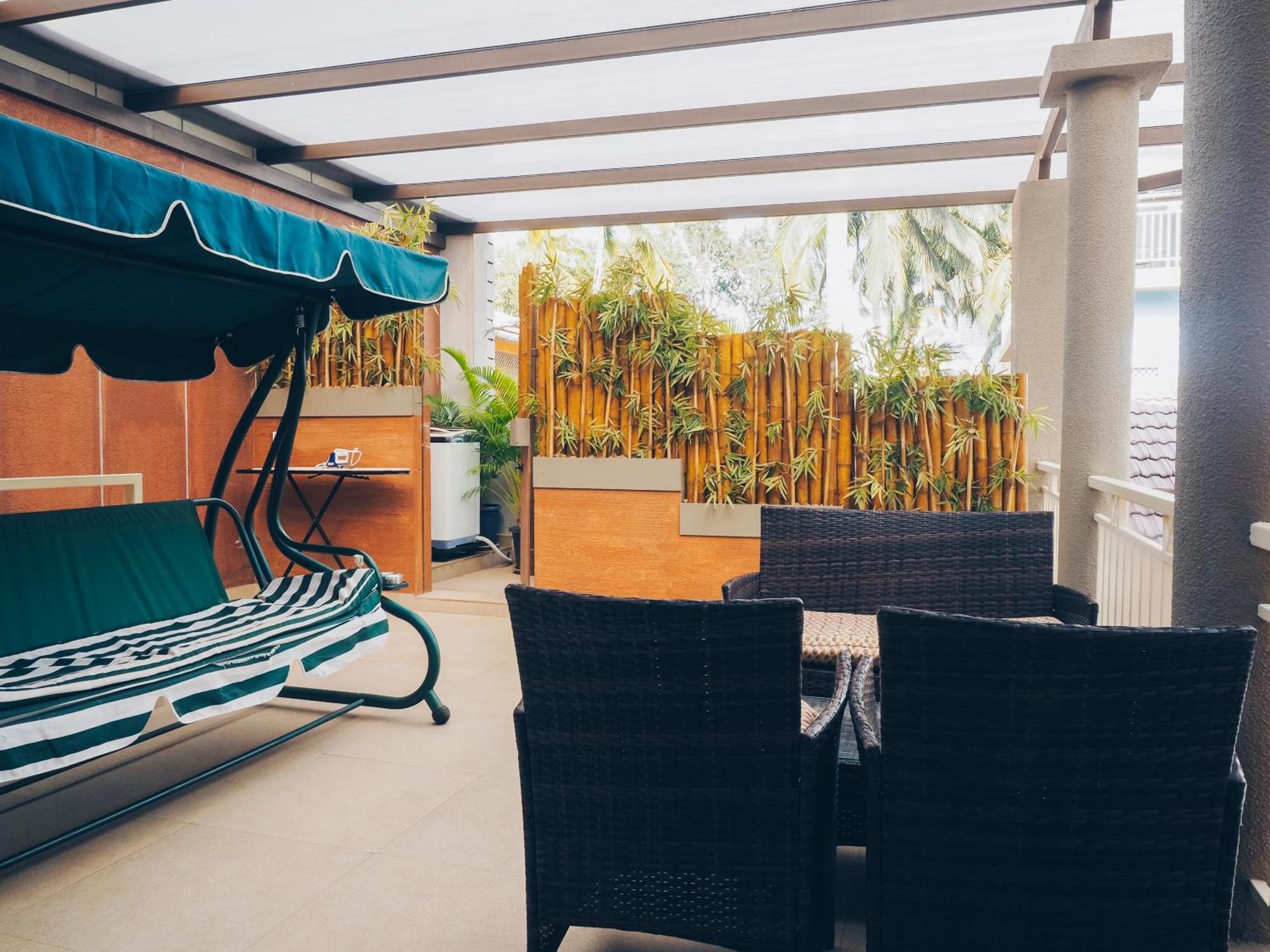 Beach 7 Mins Walk Luxury Villa Diva Calangute Exterior foto